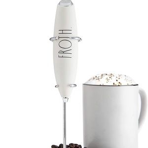NWT White Rae Dunn “Froth” Milk Frother